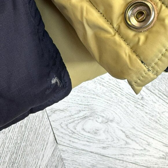 Penfield Rockford Down Puffer Jacket Mens Size Large Navy Blue Buffalo Plaid - Picture 8 of 11